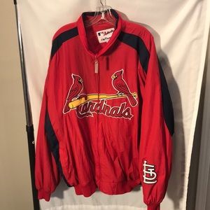 Cardinals Majestic mens size XXL heavyweight coat